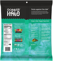 Ocean's Halo nori enrollado en sushi casero, facilita preparación profesional