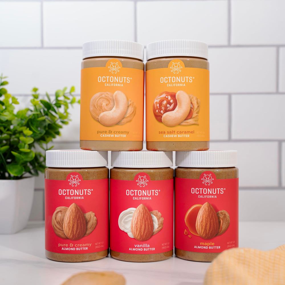 Octonuts en mesa de desayuno con fruta, opción versátil y sabrosa
