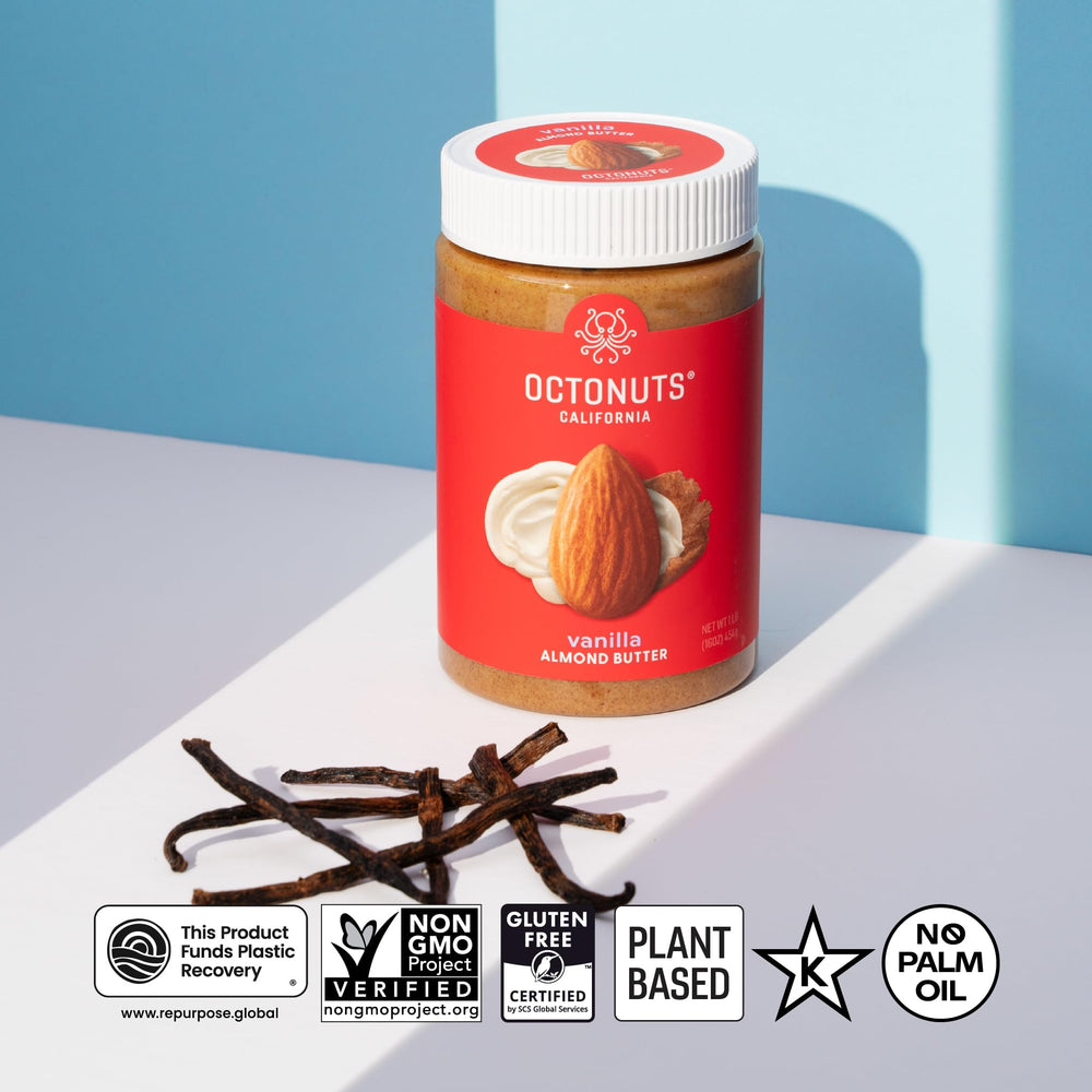Octonuts frasco junto a una regla para comparar tamaño práctico