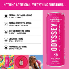Odyssey Elixir lata en mano 12 oz, beneficio tamaño portátil