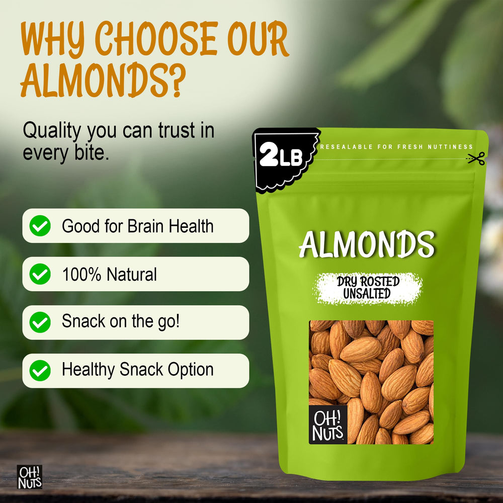 Almendras Oh! Nuts espolvoreadas en ensalada para añadir textura y proteína