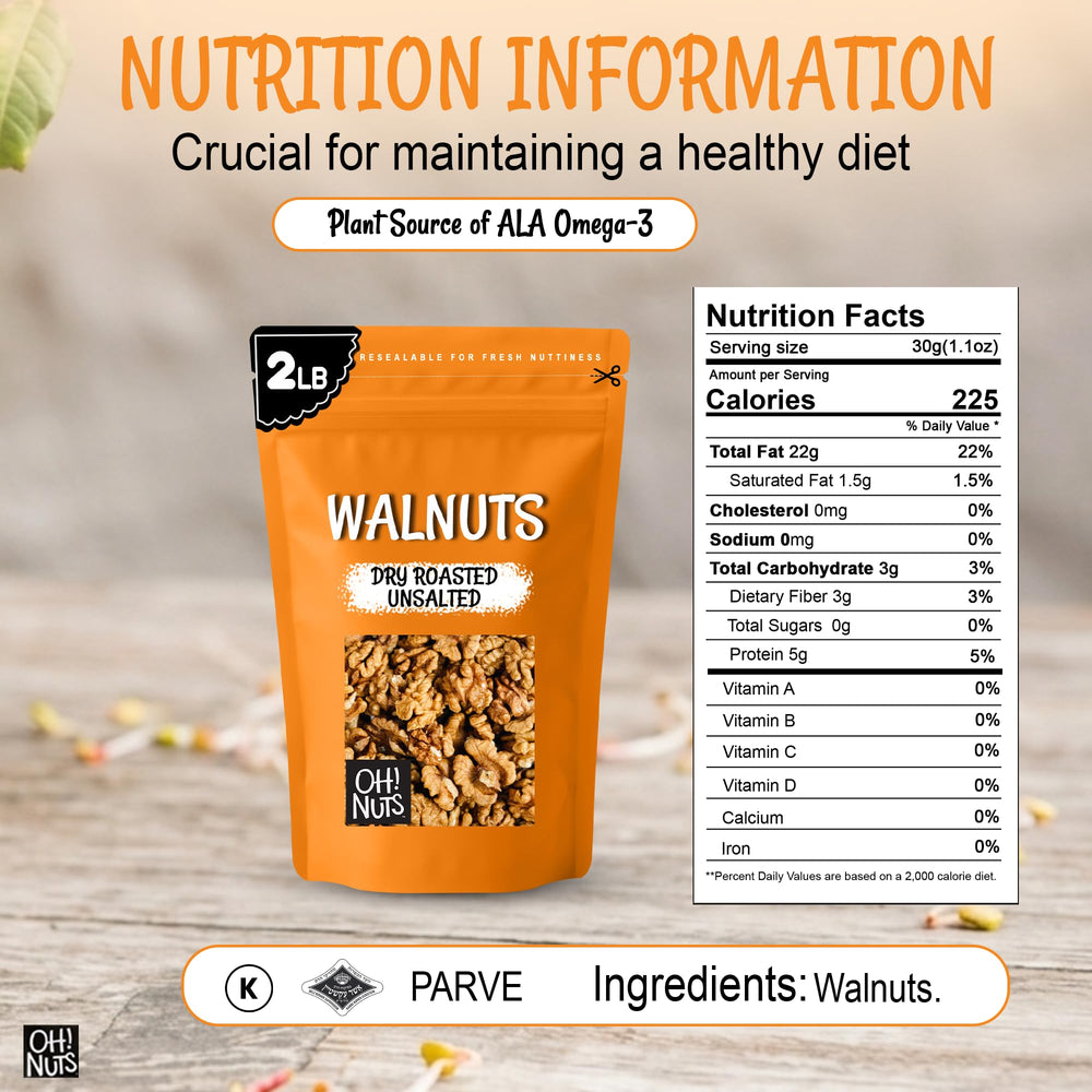 Oh! Nuts primer plano textura crujiente que resalta frescura
