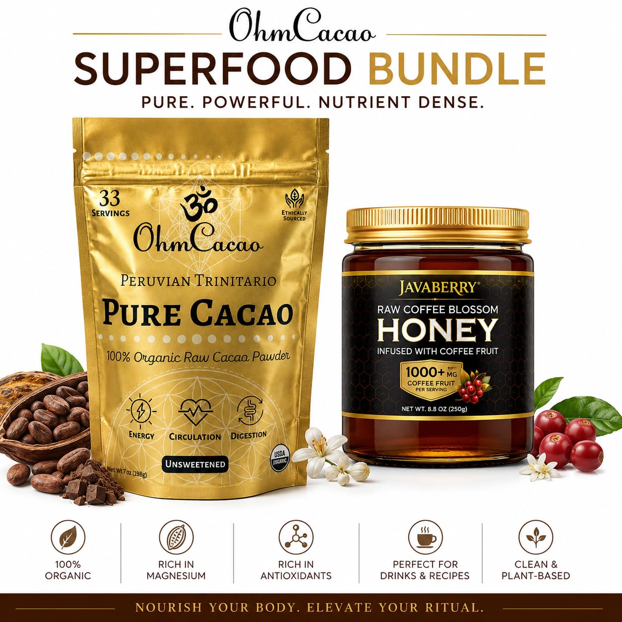 OHM Cacao agricultores en finca peruana, origen sostenible y ético
