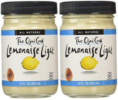 Ojai Cook Lemonaise Light frasco de frente, apariencia natural y fiable
