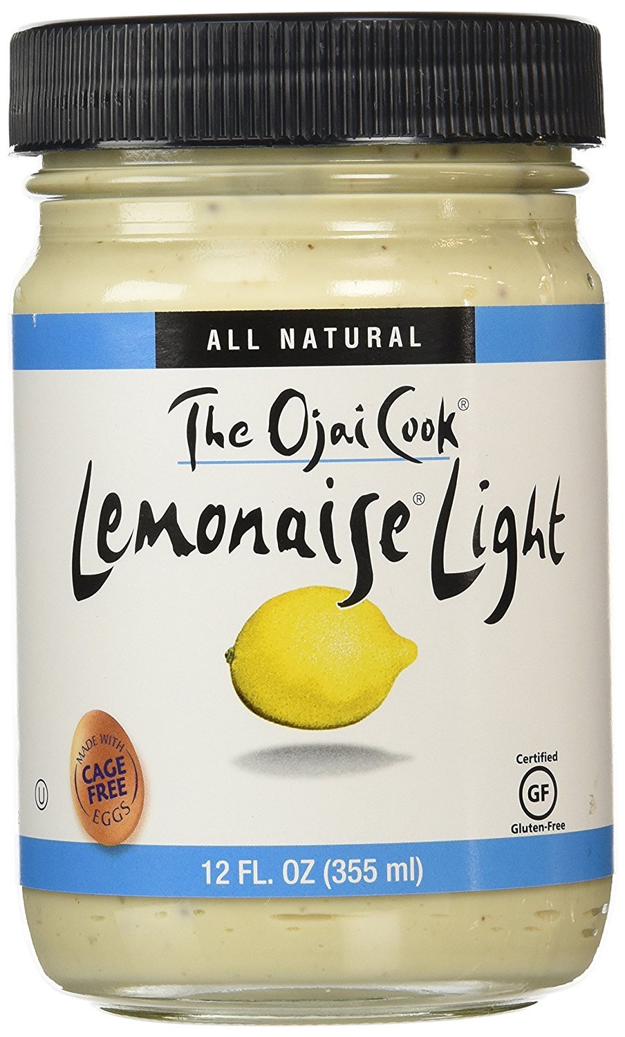 Ojai Cook Lemonaise Light textura cremosa en cuchara, facilita untar