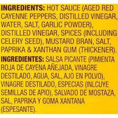 OLD BAY textura de la salsa en gota que revela consistencia y brillo
