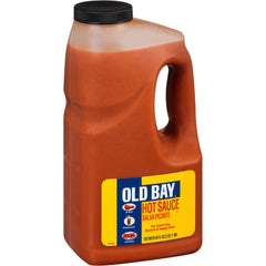 OLD BAY envase frontal de 64 fl oz mostrando la etiqueta y capacidad