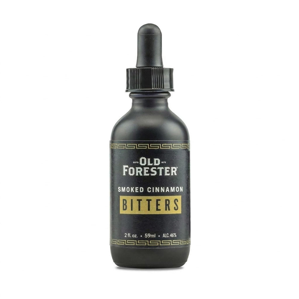 Old Forester botella frontal 2 fl oz con amargo de canela para cócteles