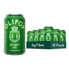 OLIPOP lata frontal mostrando diseño y ventaja funcional