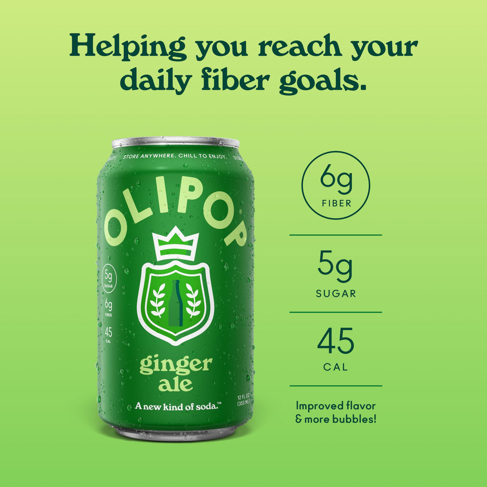 OLIPOP pack de 12 latas, conveniencia y ahorro