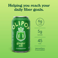 OLIPOP pack de 12 latas, conveniencia y ahorro