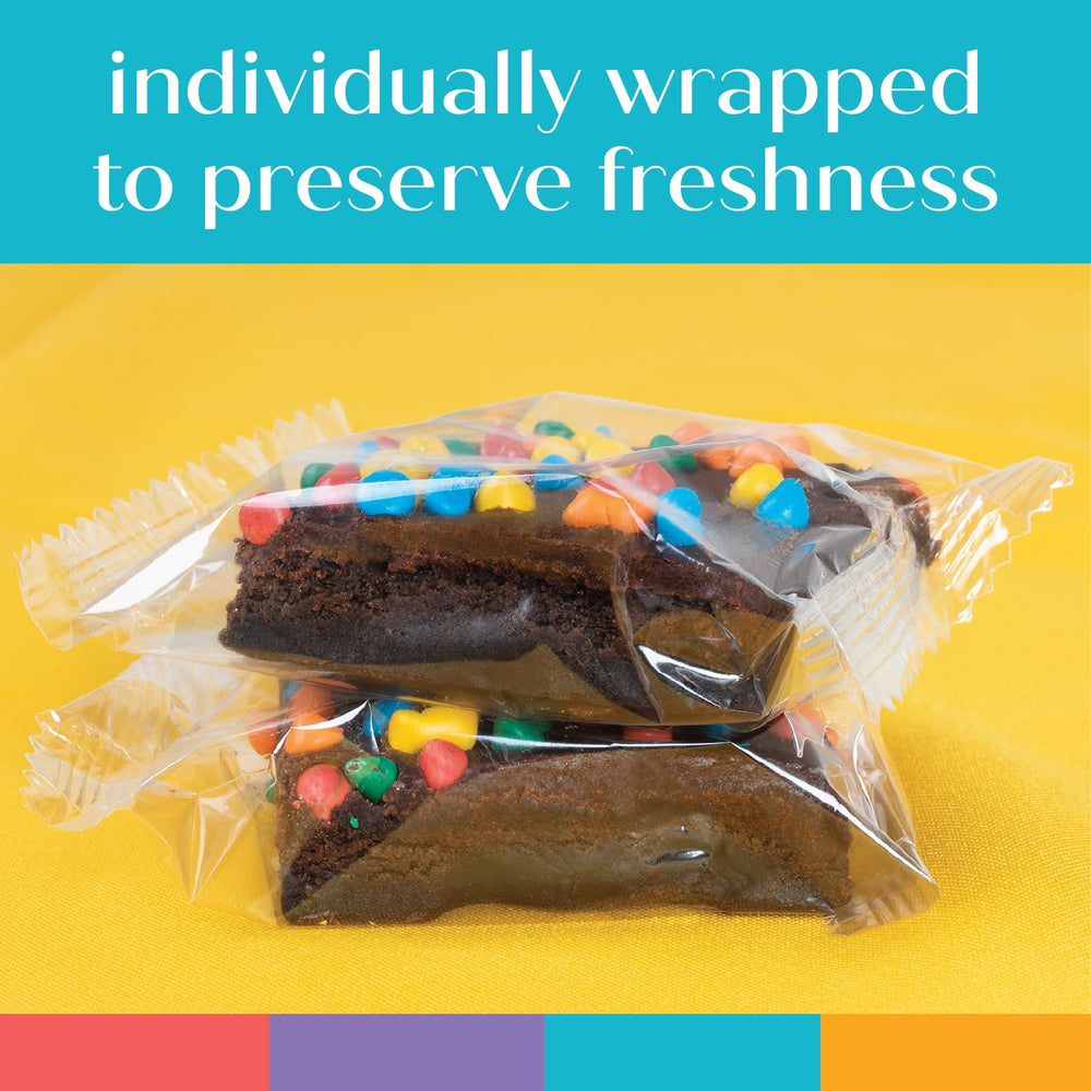 OMCookie brownie envuelto individualmente que preserva frescura y conveniencia