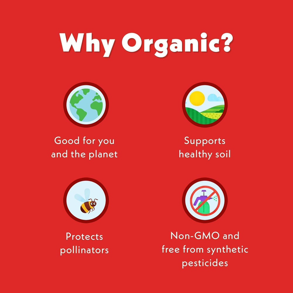 Once Upon a Farm seis sabores dispuestos resaltan la variedad