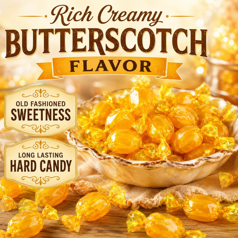 ONE CANDY WAY cuenco de fiesta lleno de butterscotch, ideal para eventos