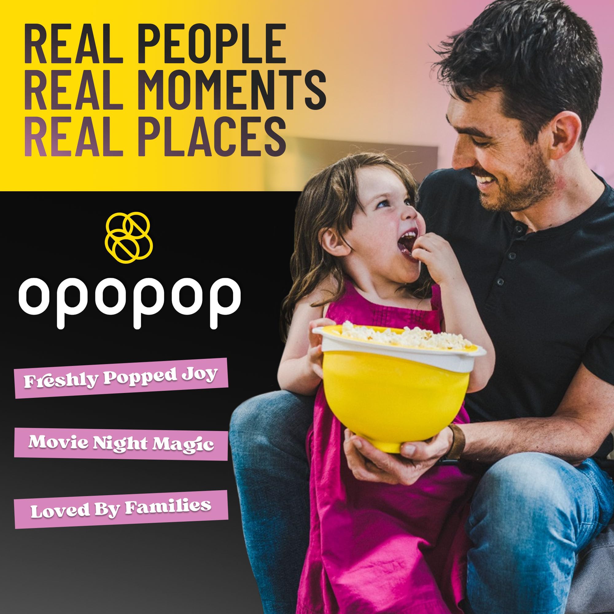 OPOPOP taza en mano para comparar tamaño y portabilidad