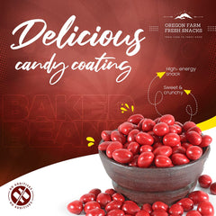 OREGON FARM FRESH SNACKS primer plano de recubrimiento crujiente y textura