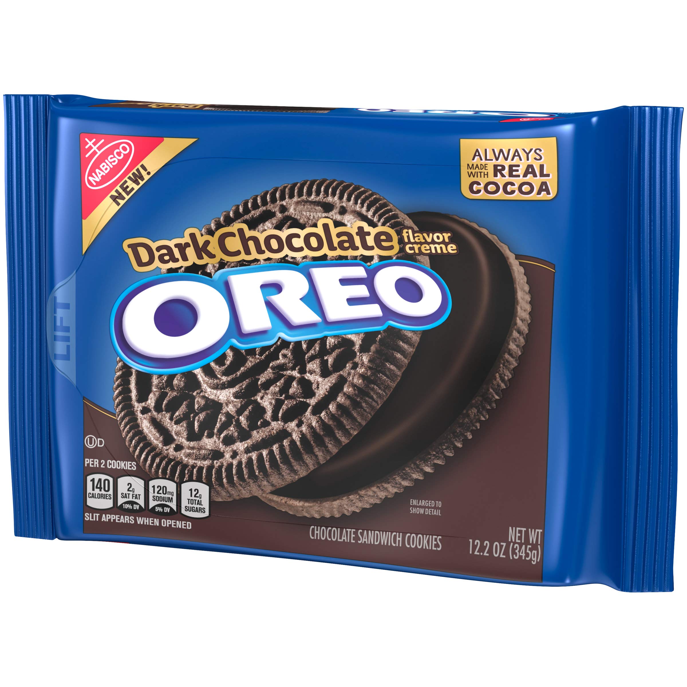 OREO cacao real e ingredientes clave para sabor auténtico