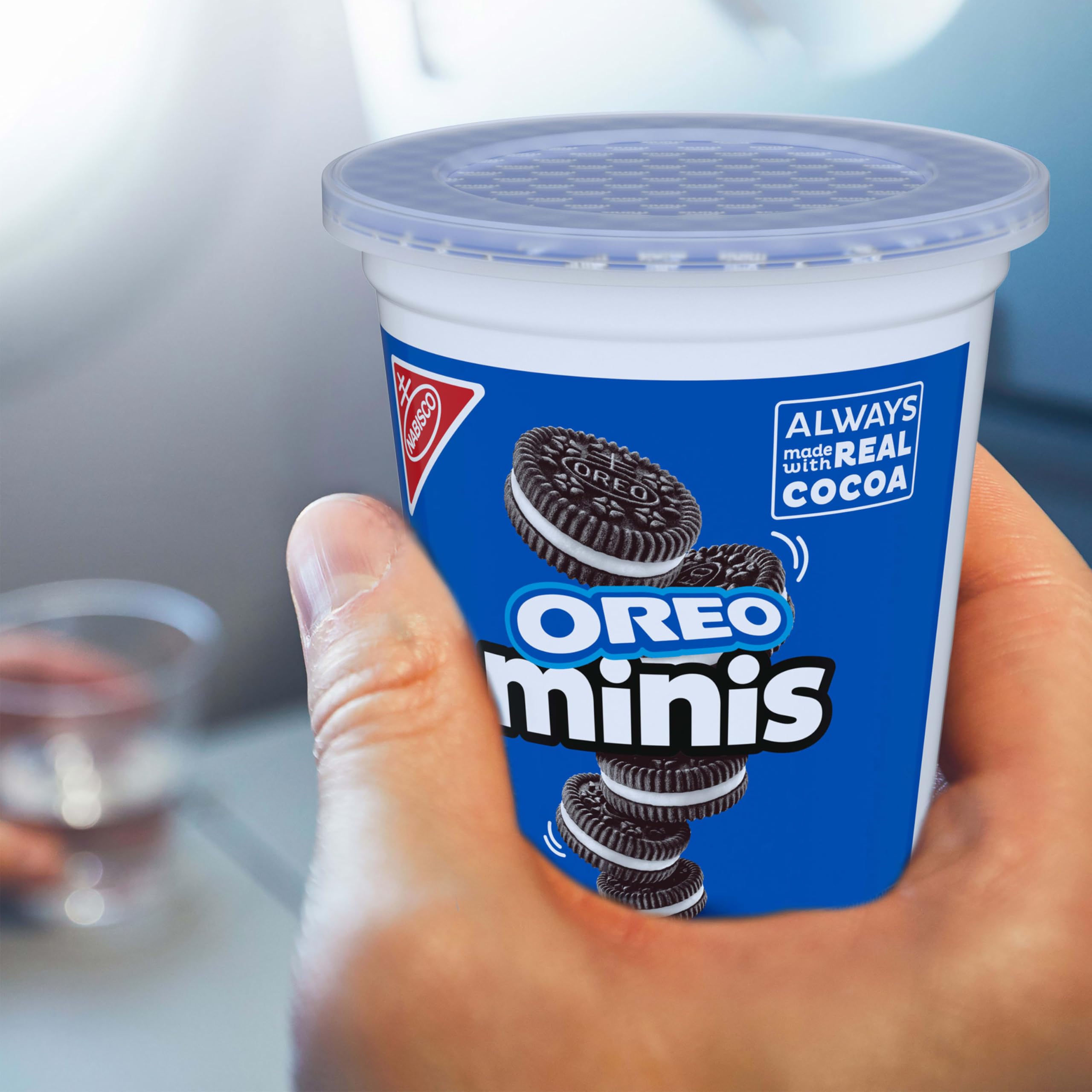 OREO minis en lonchera escolar ideal para meriendas infantiles