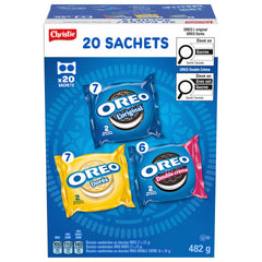 Oreo paquete individual Golden con wafers dorados y sabor suave
