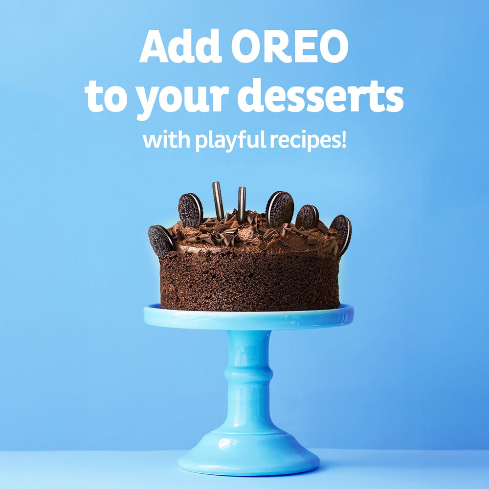 Oreo Snowy Enrobed envase abierto con unidades listas para consumir