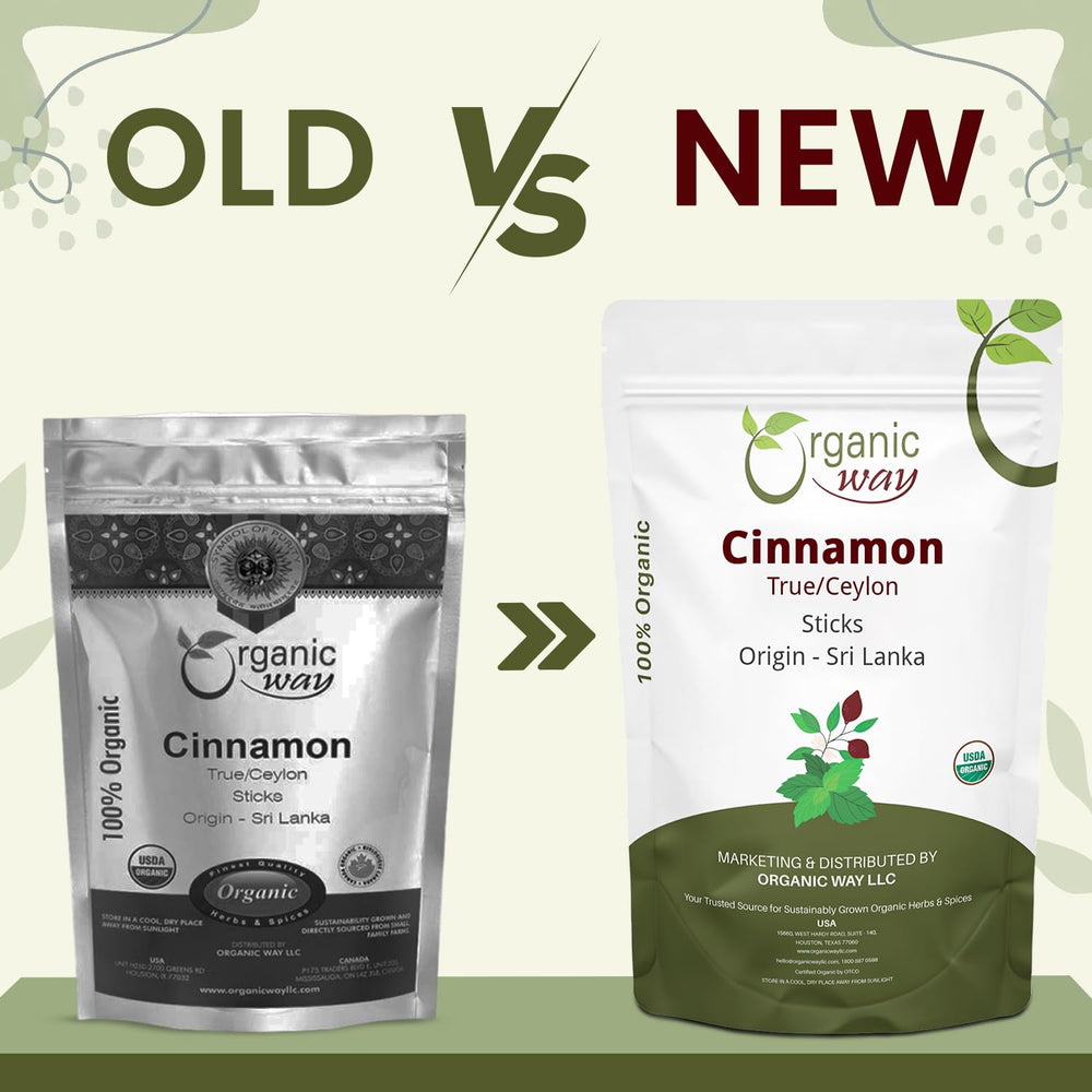 Organic Way canela de Ceilán usada en repostería, realza dulces con aroma delicado