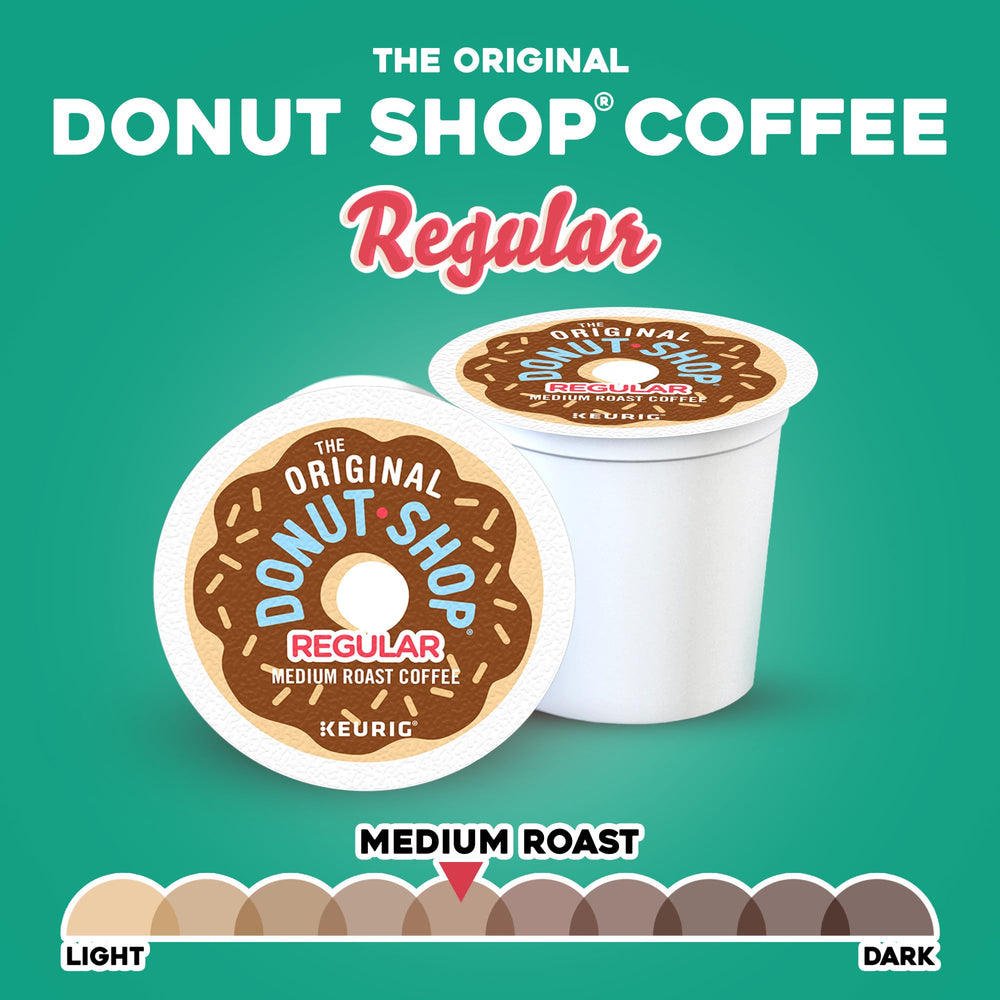 The Original Donut Shop disposición de las 60 cápsulas lista para uso inmediato