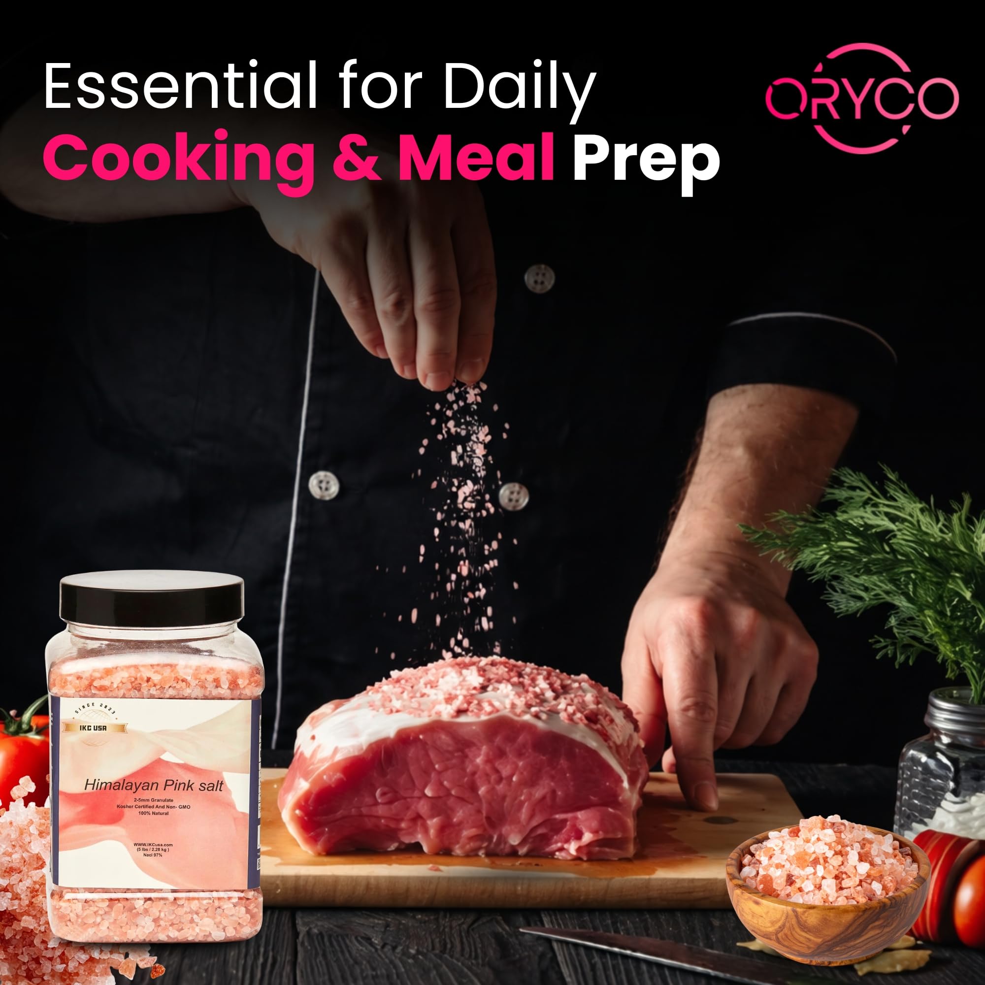 ORYCO presentación en cocina estilo lifestyle para uso cotidiano y profesional