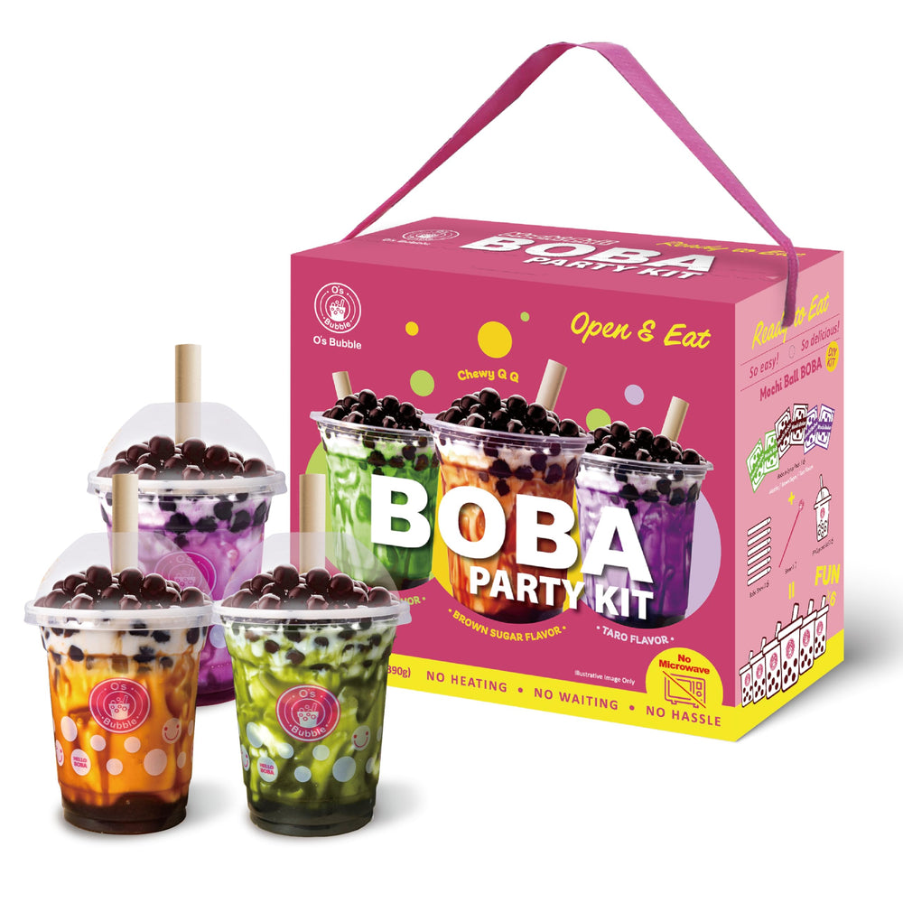O's Bubble vista frontal del kit mostrando contenido completo y conveniencia