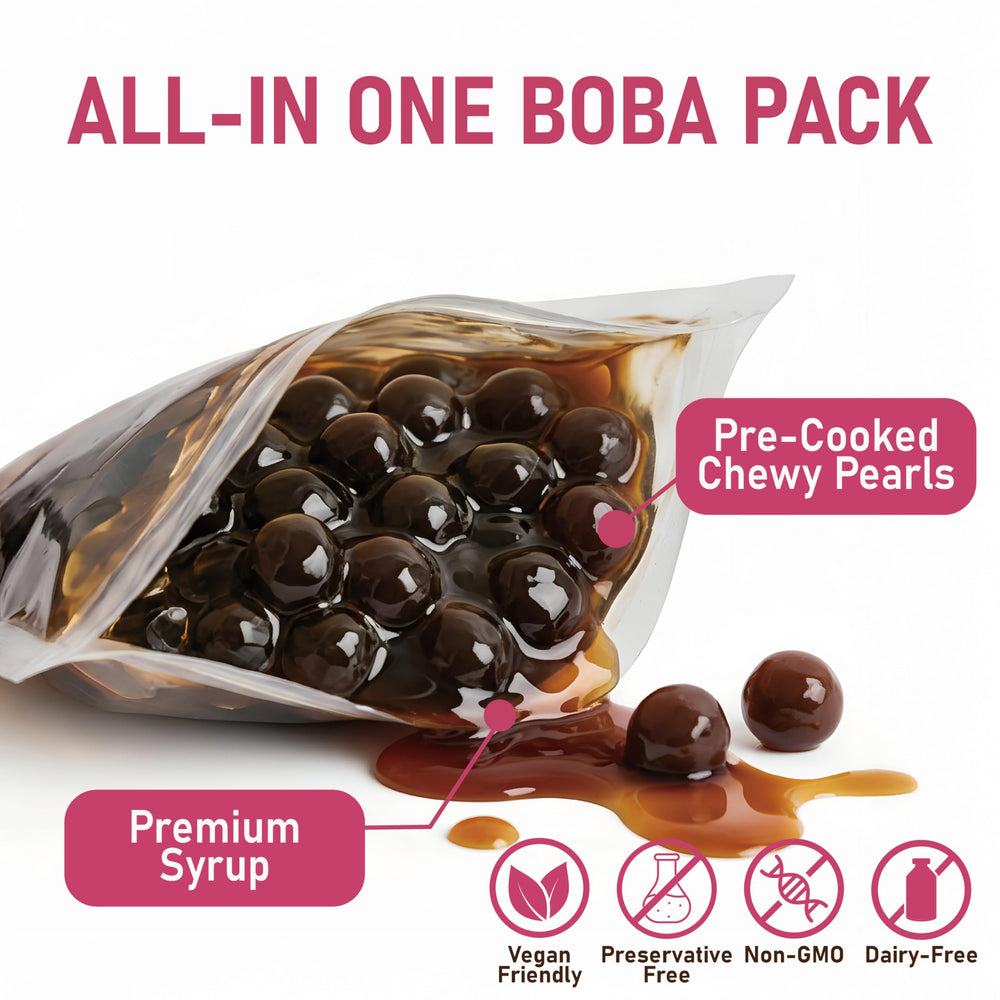 O's Bubble sobres de perlas de sabores variados listos para hidratar
