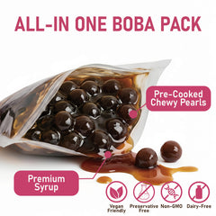 O's Bubble sobres de perlas de sabores variados listos para hidratar