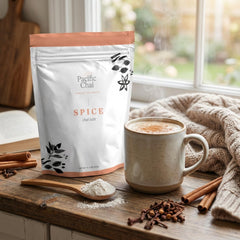 Pacific Chai vaso iced chai con hielo, refrescante para clima cálido