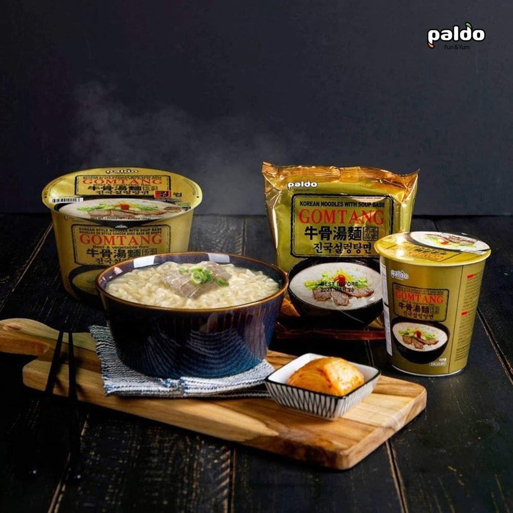 Paldo Gomtang ambientación en cocina familiar invitando a compartir y ahorrar tiempo