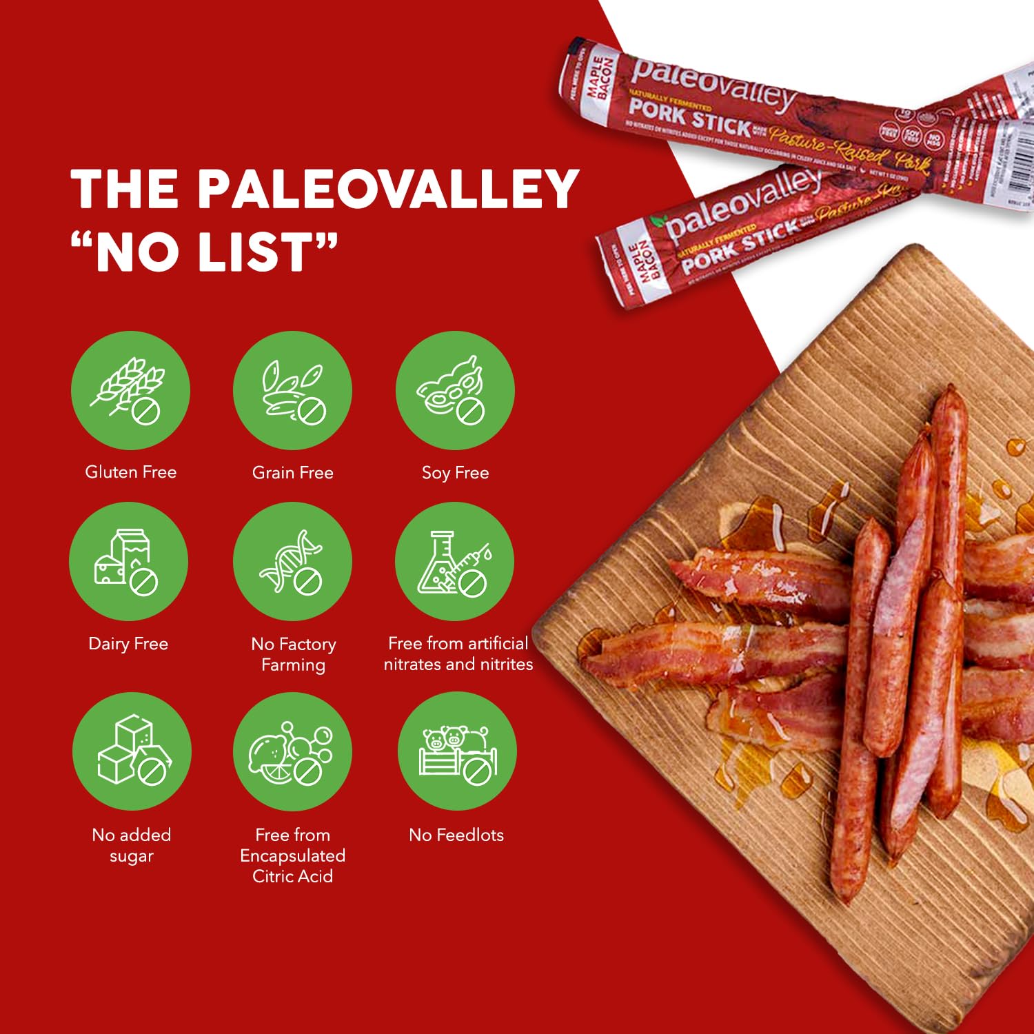 Paleovalley ingredientes con especias orgánicas que resaltan sabor natural