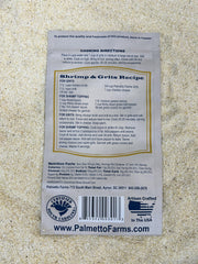 Palmetto Farms detalle de etiqueta con origen familiar y beneficios