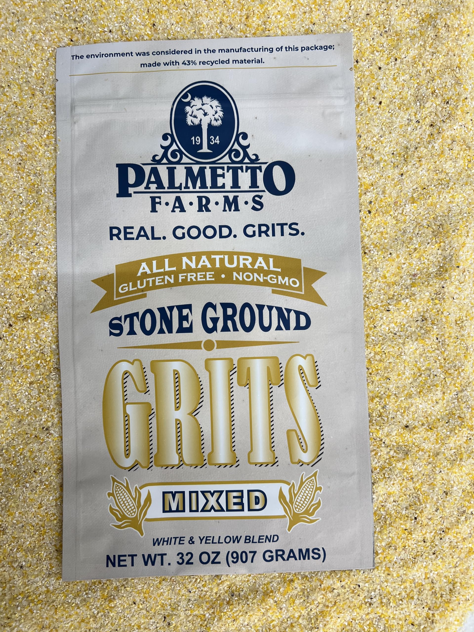 Palmetto Farms grits en cazuela cremosos listos para servir