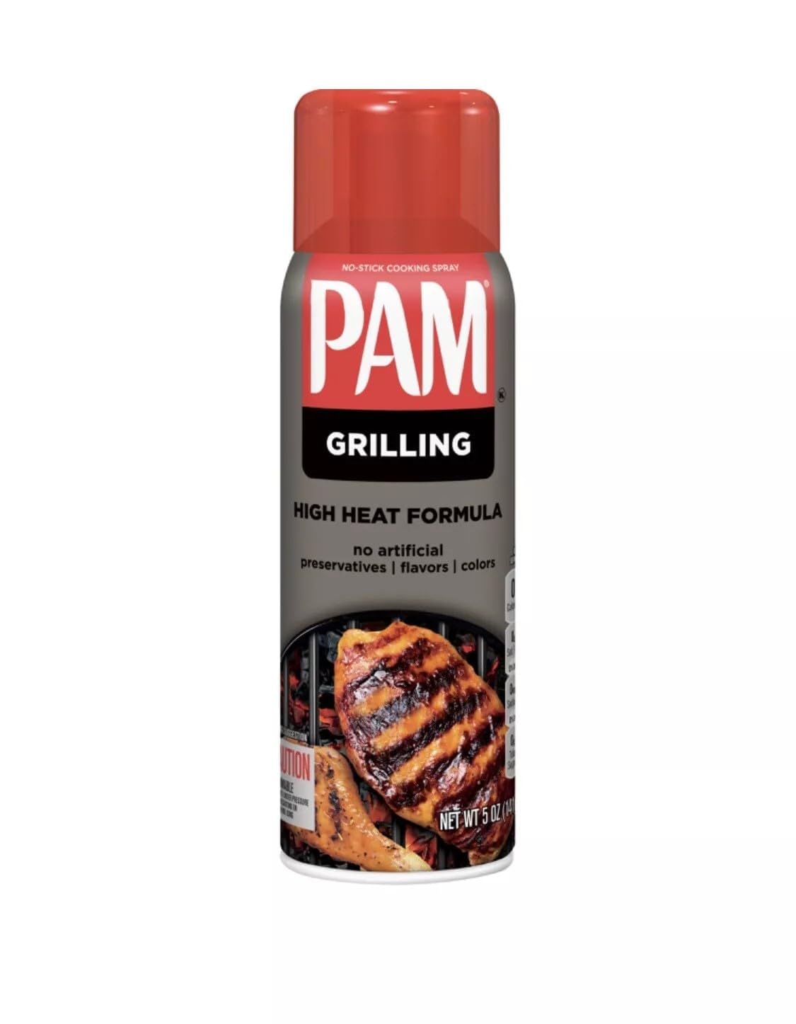 PAM spray para parrilla pack frente, envases listos y convenientes