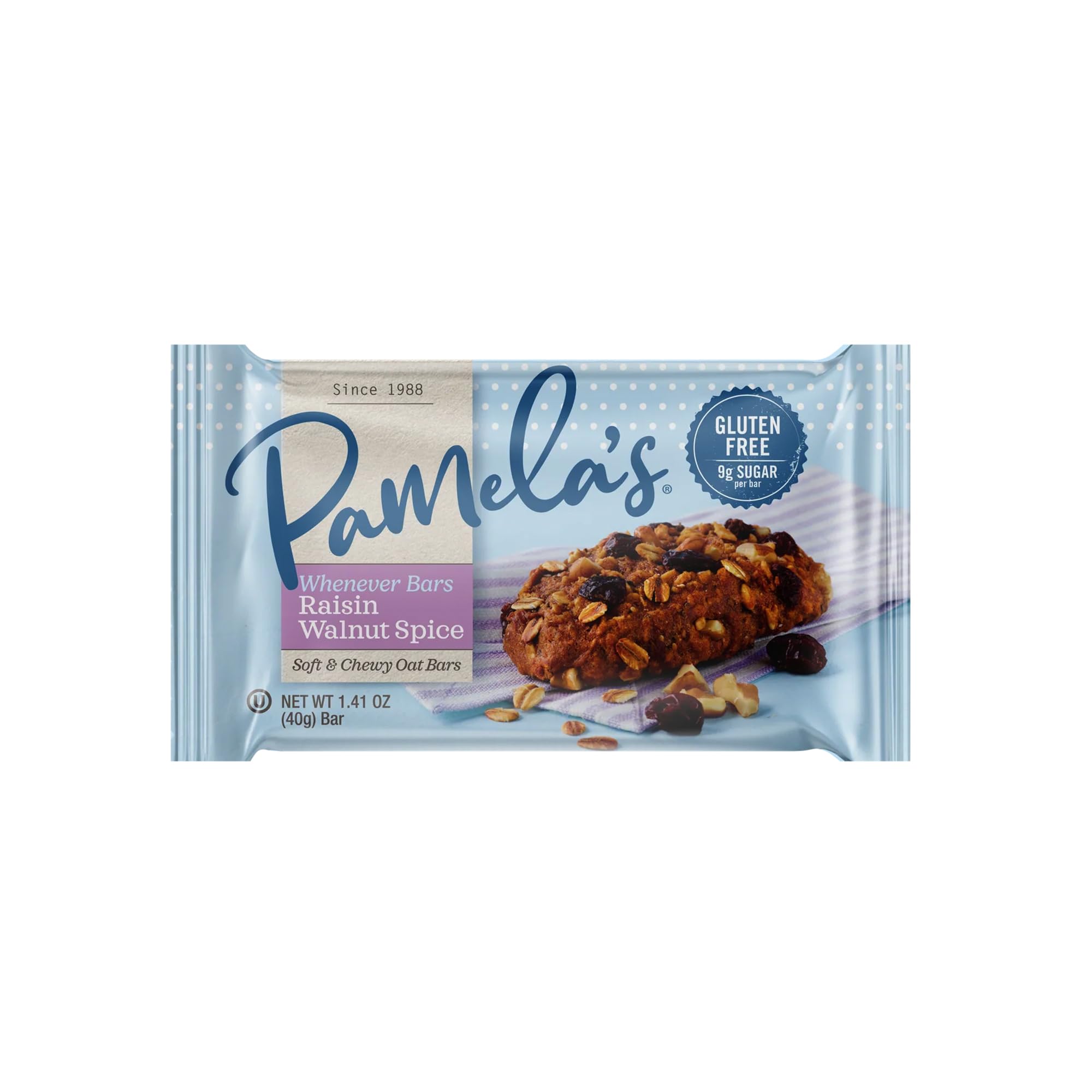 Pamela's barras en mochila ideales para snacks fuera de casa