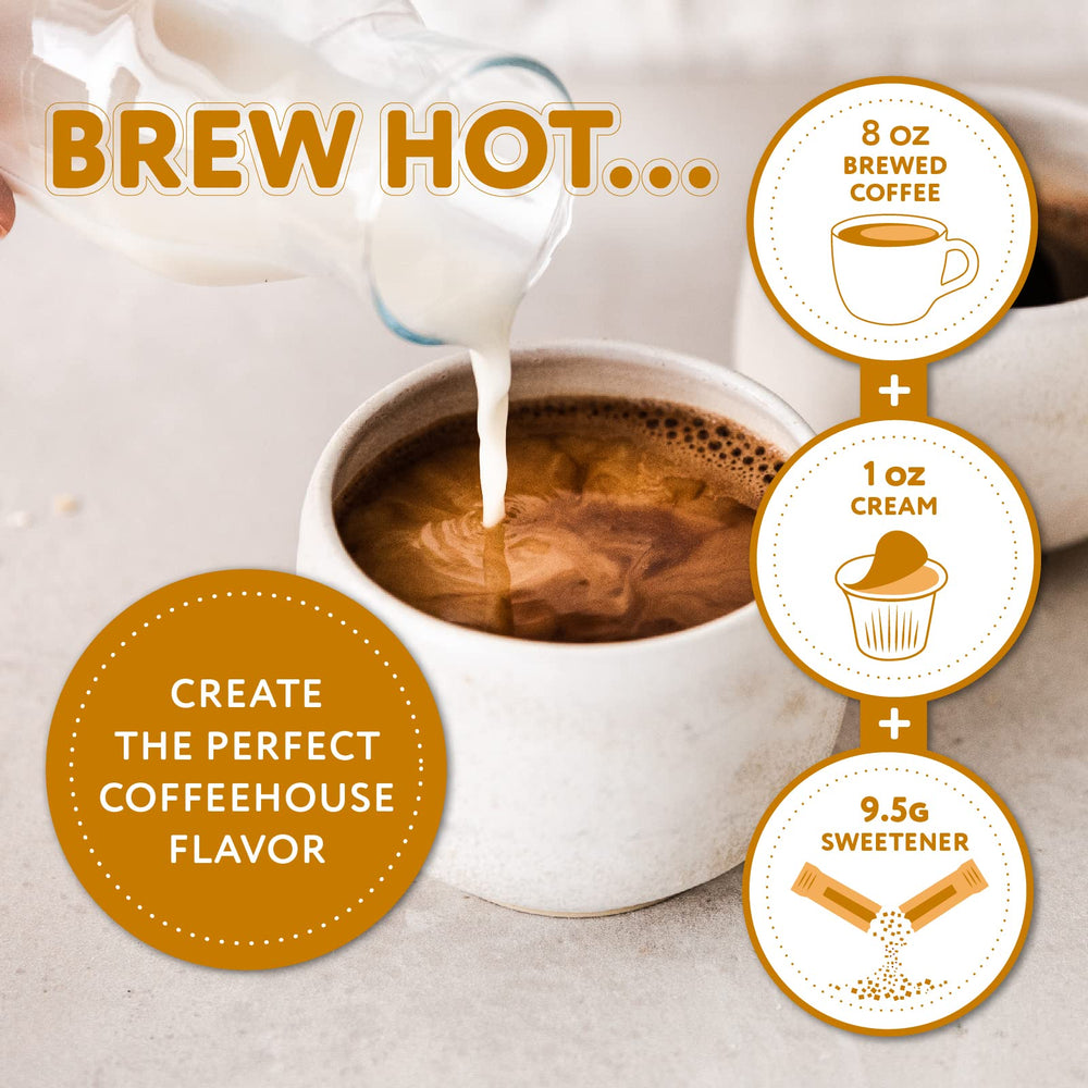 Paramount Roasters taza servida ilustrando sabor a pecana y disfrute