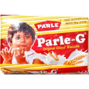 Parle g empaque frontal mostrando múltiples unidades para uso práctico