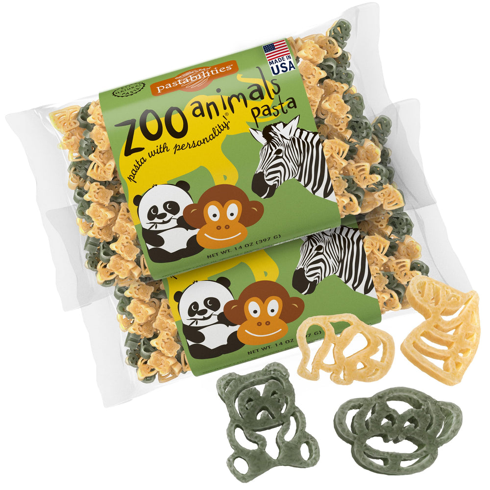 Pastabilities paquete frontal mostrando diseño y marca, ideal para familias