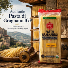 Pastai Gragnanesi ingredientes sémola de trigo duro orgánica pureza garantizada