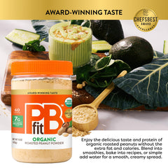 PBfit crema reconstituida en cuenco lista para untar, opción baja en grasa
