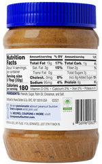 Peanut Butter & Co. textura cremosa en cuchara mostrando untabilidad