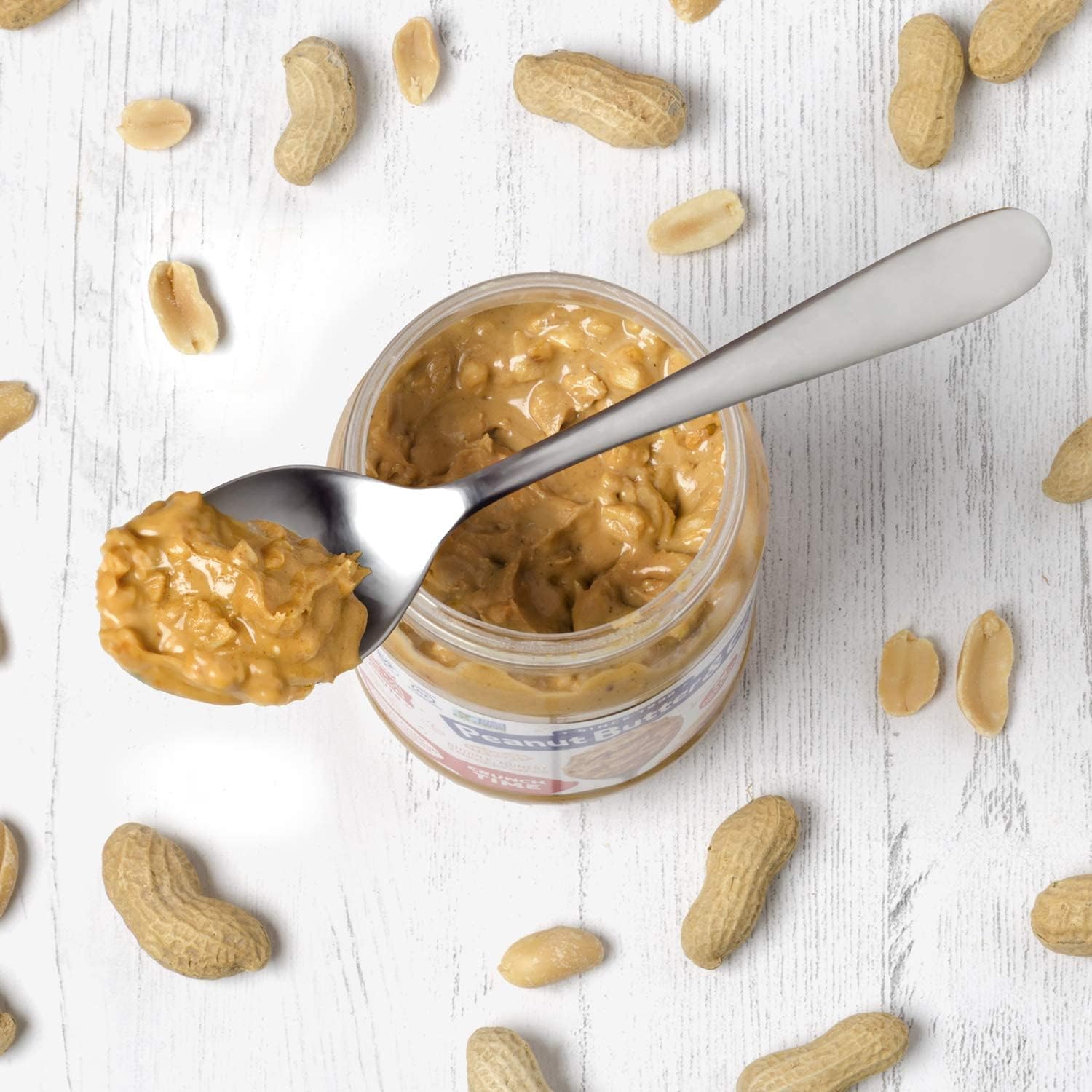 Peanut Butter & Co. pack de seis en despensa para ahorro y almacenamiento