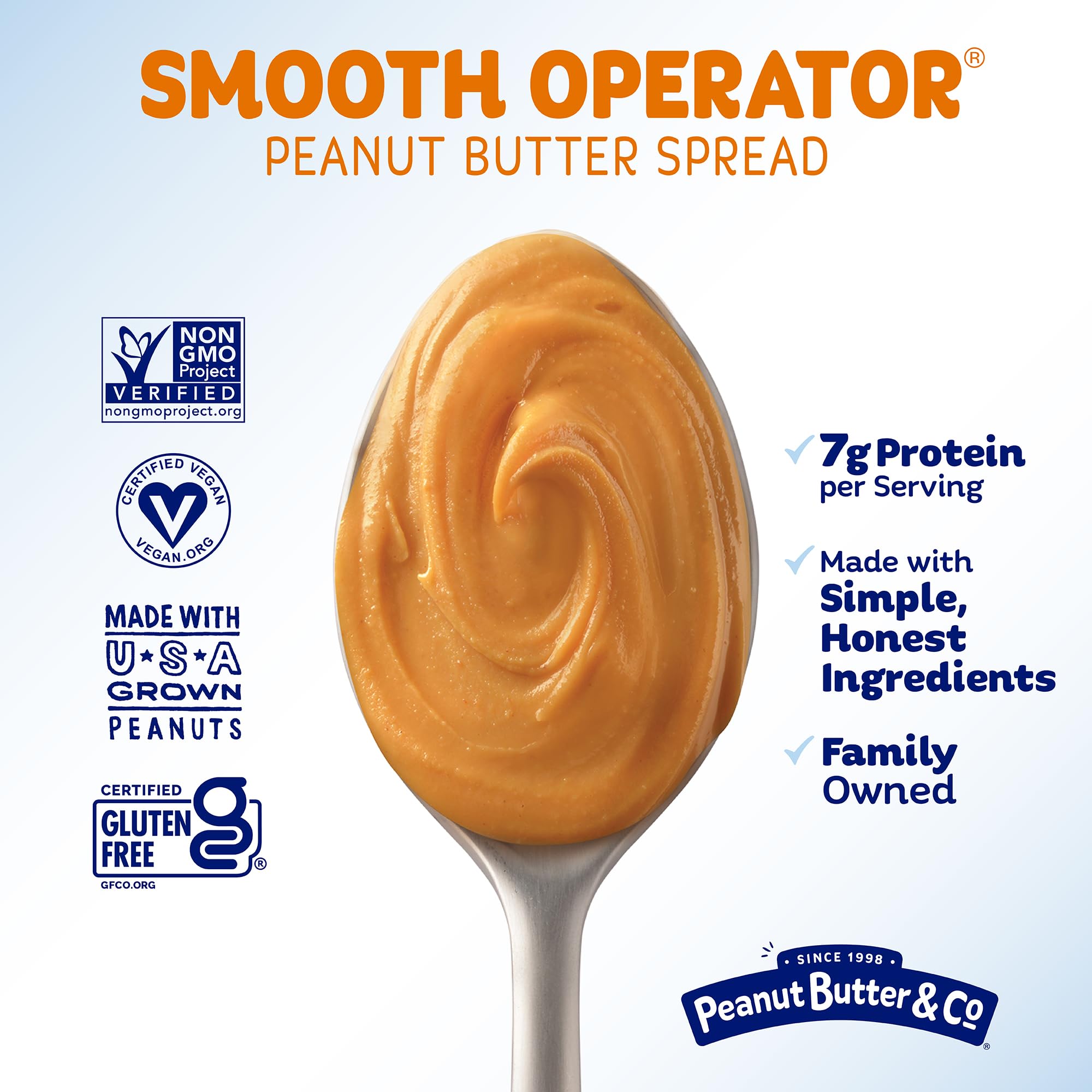 Peanut Butter & Co. untado en tostada para desayuno rápido y sabroso