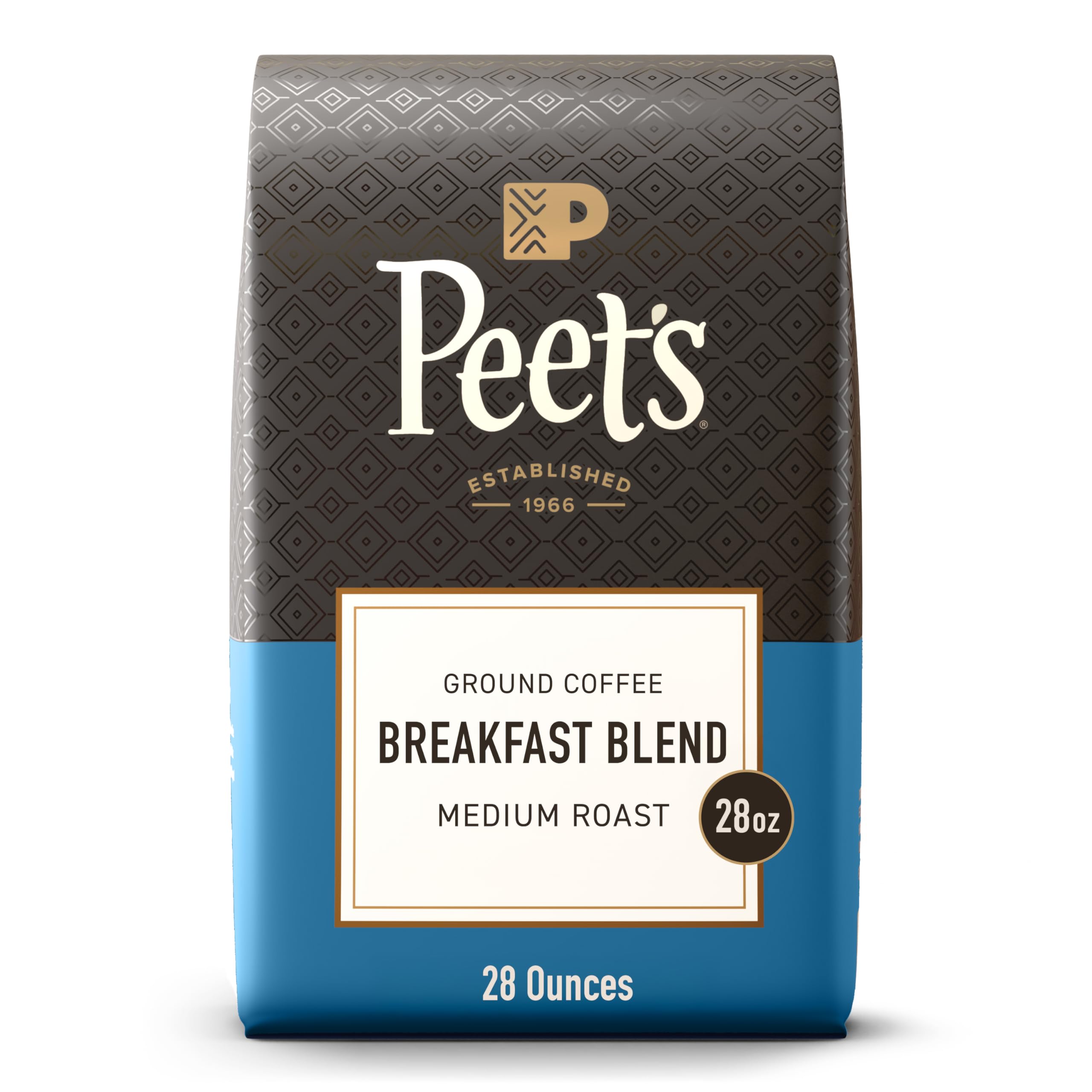 Peet's bolsa frontal 28 oz mostrando diseño y frescura