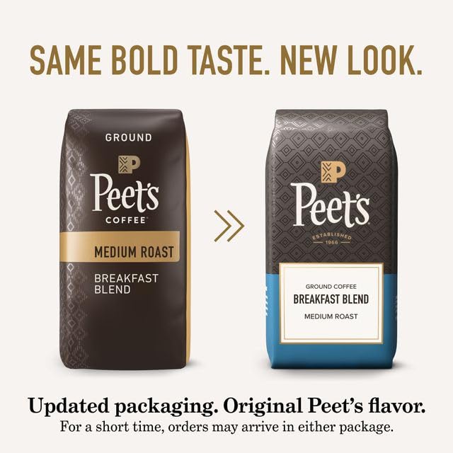 Peet's cucharada de café molido lista para preparar