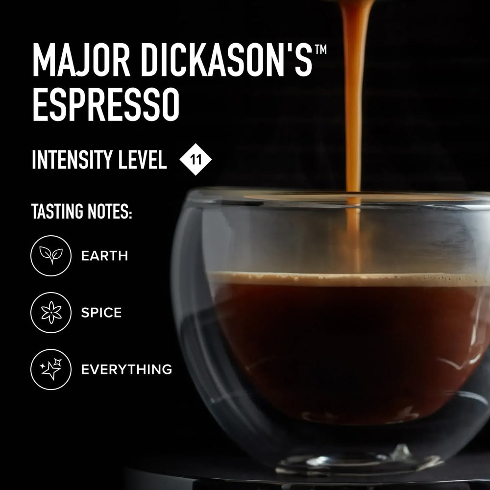 Peet's espresso vertido en taza mostrando color intenso y cuerpo