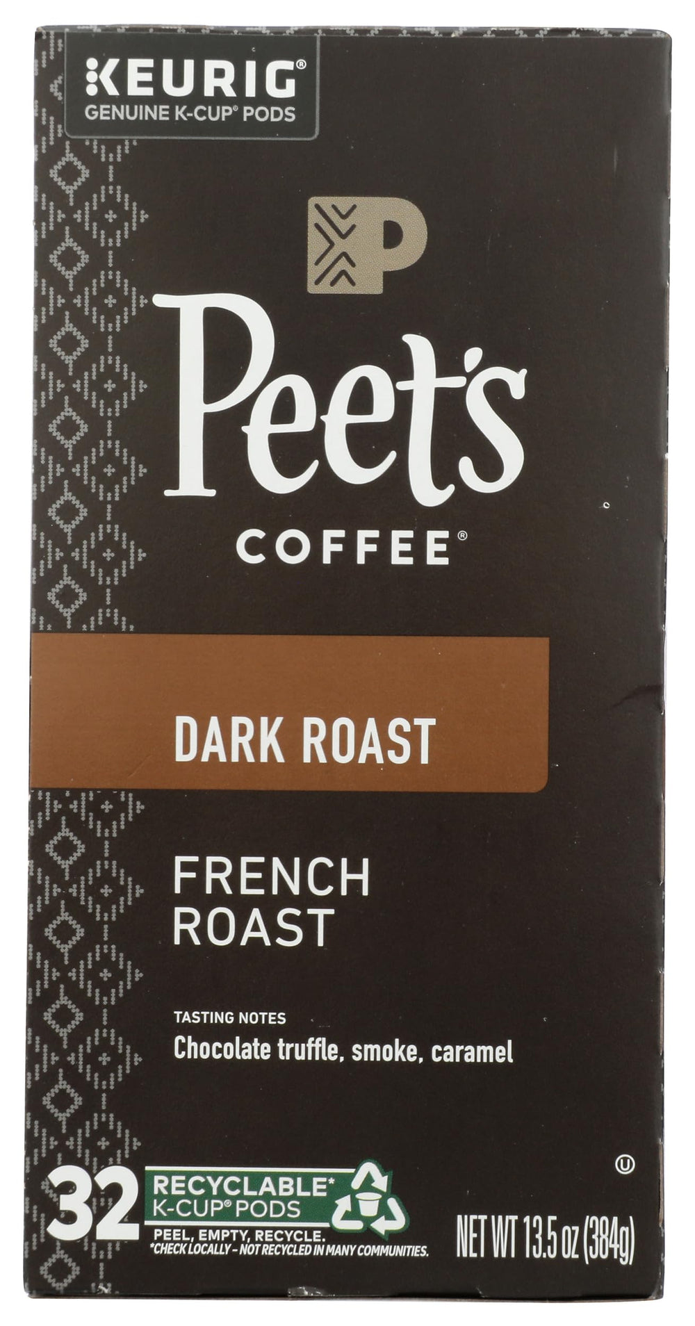 Peet's Coffee cápsula insertada en Keurig demostrando facilidad de uso