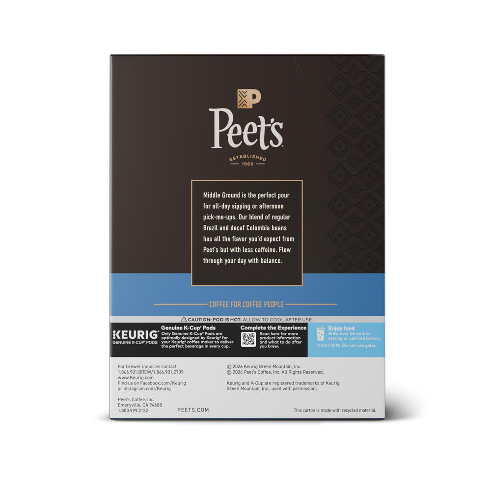 Peet's Coffee escena de desayuno mostrando versatilidad y disfrute diario